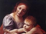 BOLTRAFFIO, Giovanni Antonio The Virgin and Child (detail) dfg oil painting picture wholesale